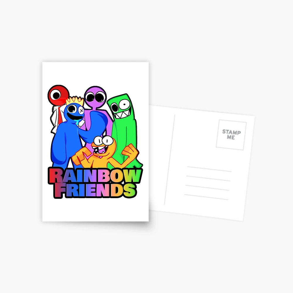 Rainbow Friends Hug it Out  Art Board Print for Sale by shifflette1