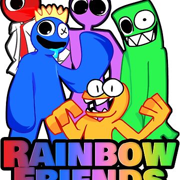 Rainbow Friends Hug it Out Colors | Poster