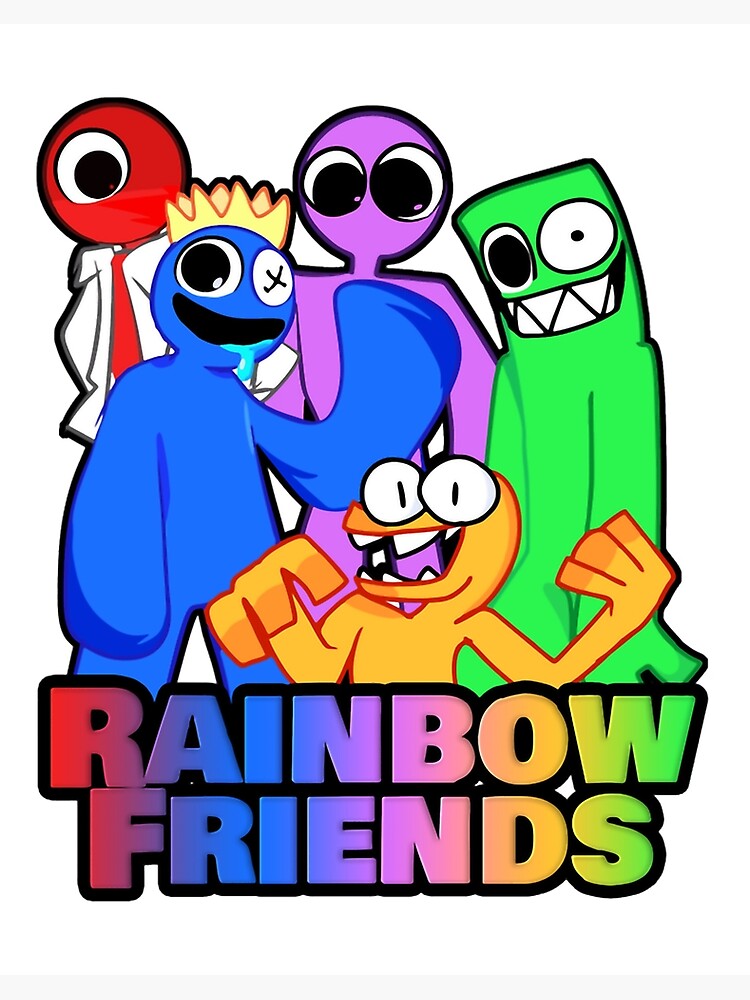 Rainbow Friends Chapter Two  Art Board Print for Sale by