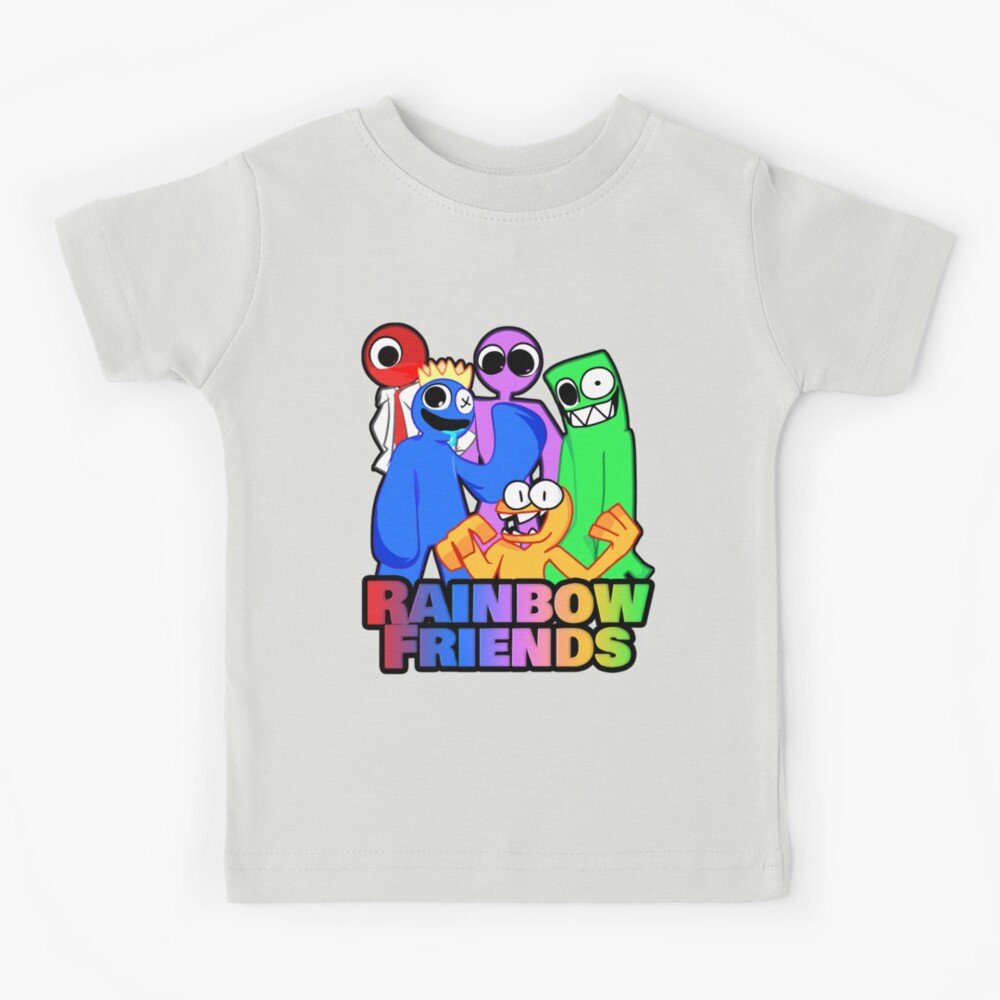 rainbow friends game Spiral Notebook Kids T-Shirt for Sale by