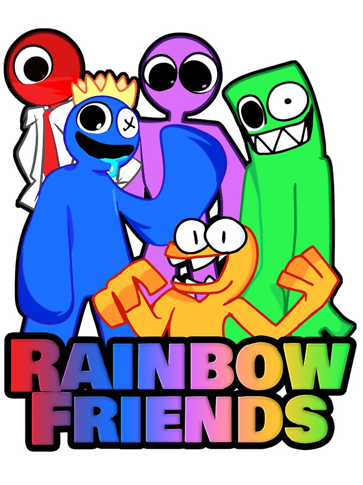 Rainbow Friends Hug it Out | Kids T-Shirt