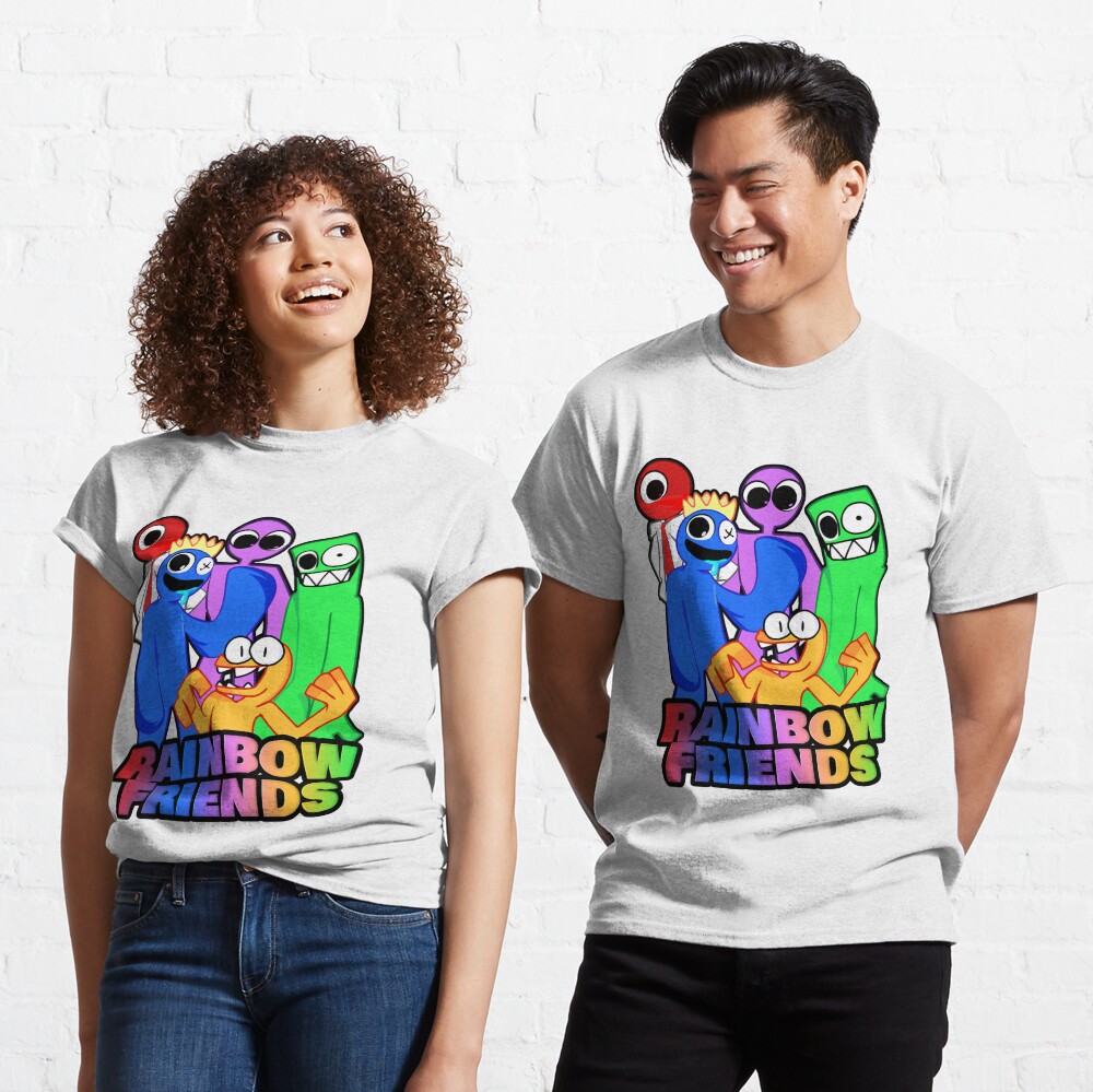 Rainbow Friends Hug it Out | Kids T-Shirt