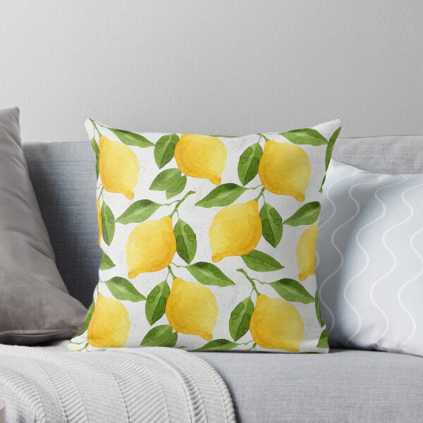 Item preview, Watercolor Lemon Pattern designed and sold by helga-wigandt.