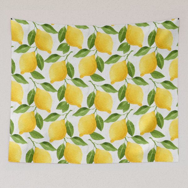 Item preview, Watercolor Lemon Pattern designed and sold by helga-wigandt.