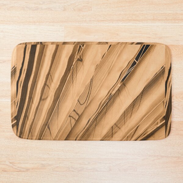 Item preview, Sepia Fan Palm Leaf Nature designed and sold by Joy Watson - Natural Light Photography .