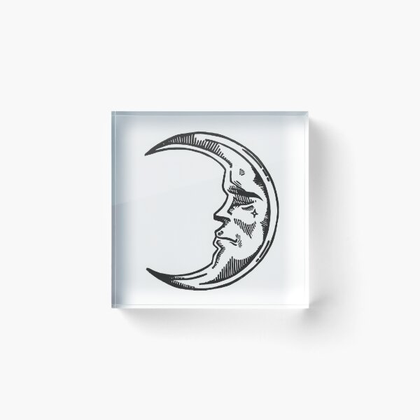 Item preview, Man in the Moon designed and sold by mellowdreamer.