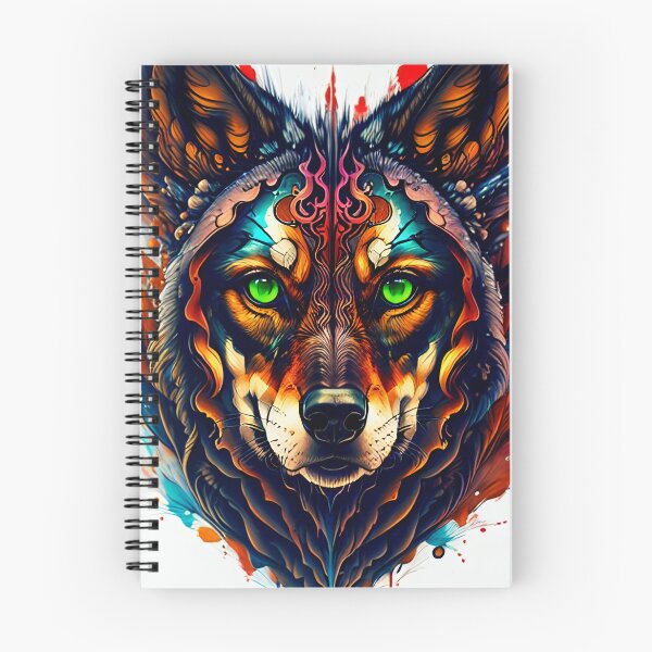 Item preview, Abstract wolf designed and sold by PadedoDesigns.