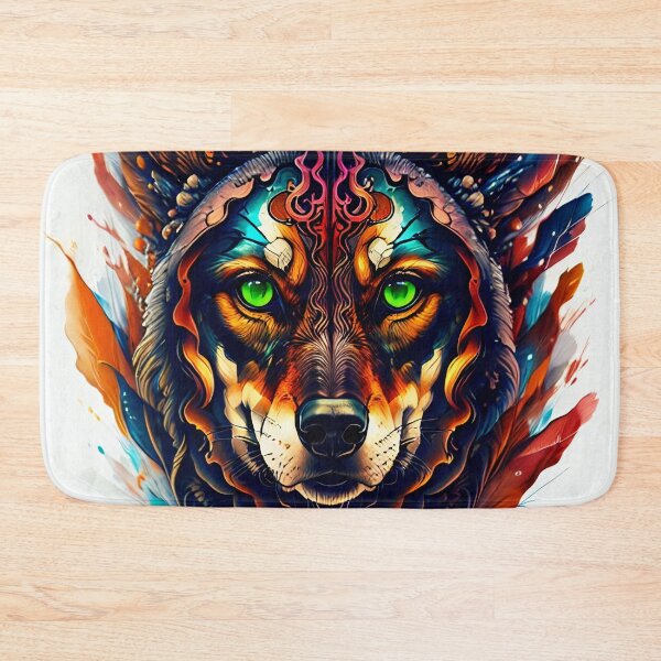 Item preview, Abstract wolf designed and sold by PadedoDesigns.