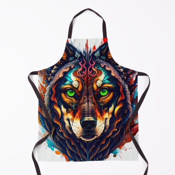 Item preview, Abstract wolf designed and sold by PadedoDesigns.