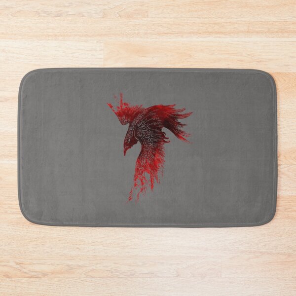 Item preview, Viking Crow Raven Norse Symbols Vikings Fire Flames designed and sold by Arty Fun Shop.