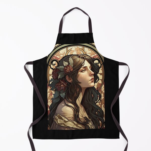 Item preview, Spanish Woman from Cordoba - Art Nouveau Style designed and sold by ArtNouveauChic.