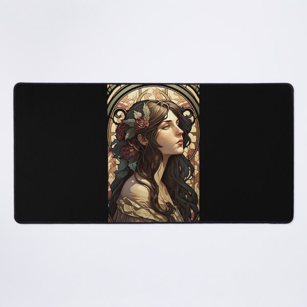 Item preview, Spanish Woman from Cordoba - Art Nouveau Style designed and sold by ArtNouveauChic.