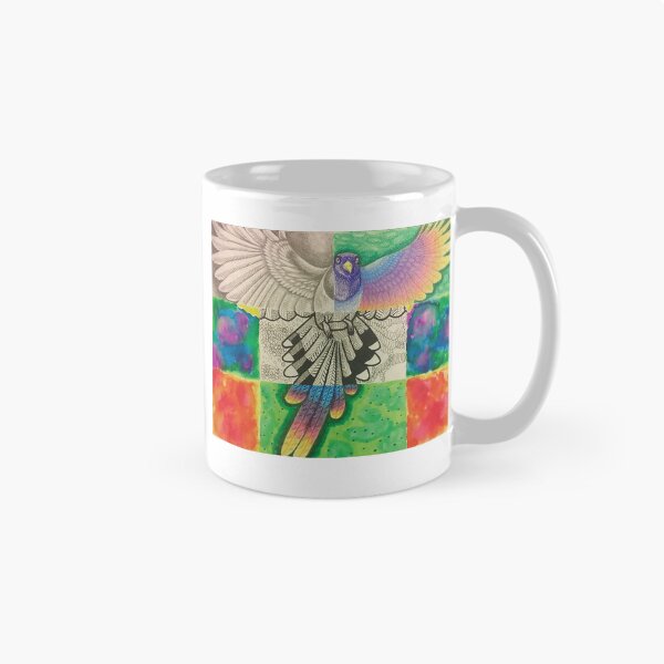 Item preview, Bird Pastel Checkered Colorful designed and sold by DoozieCartoonie.