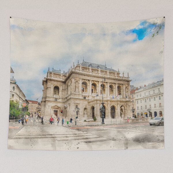 Item preview, The Hungarian Royal State Opera House in Budapest designed and sold by mitzobs.