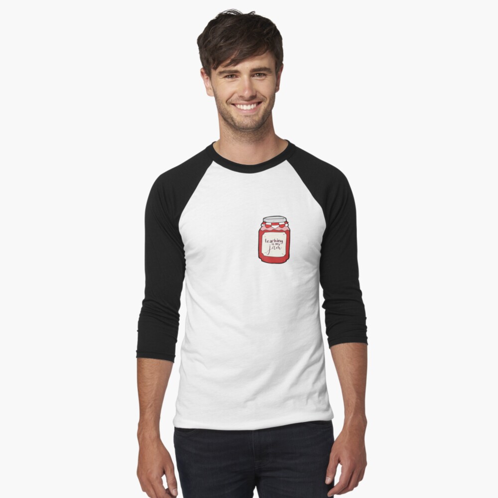 Item preview, Baseball ¾ Sleeve T-Shirt designed and sold by annmariestowe.