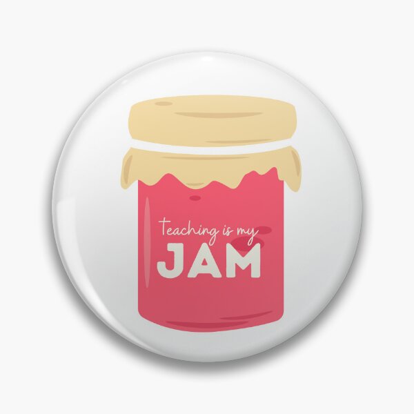 Item preview, Teaching is my Jam Pink Jar designed and sold by annmariestowe.