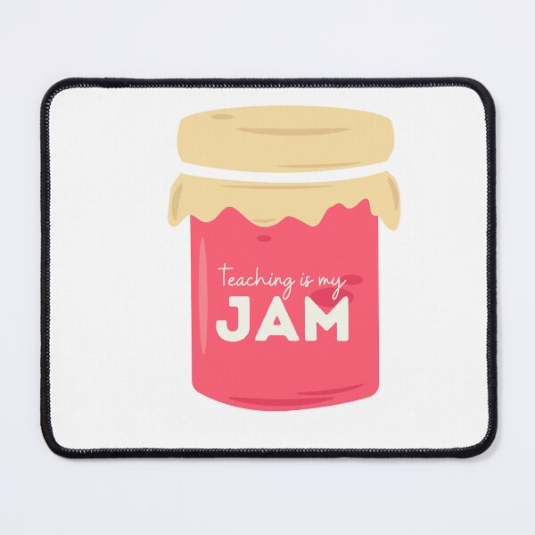 Item preview, Teaching is my Jam Pink Jar designed and sold by annmariestowe.