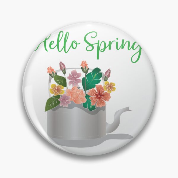 Item preview, Hello Spring Sign designed and sold by karyalangit.