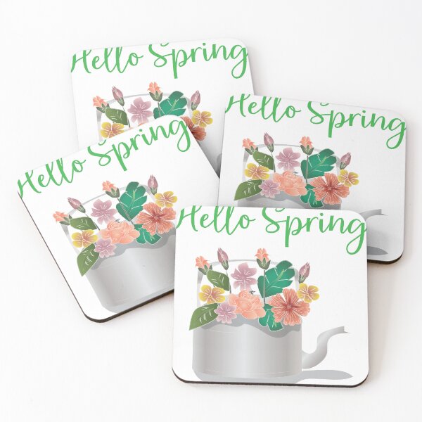 Item preview, Hello Spring Sign designed and sold by karyalangit.