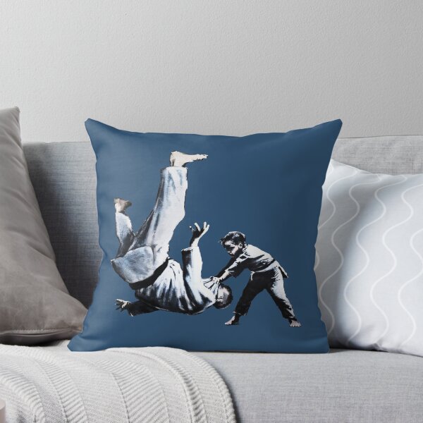 Item preview, Banksy Ukraine Judo Boy Putin - Satirical Stencil Art designed and sold by WE-ARE-BANKSY.