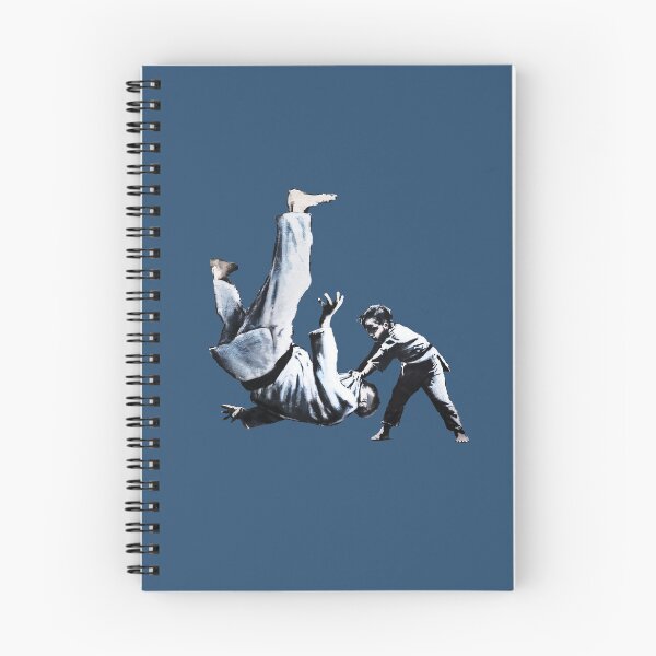 Item preview, Banksy Ukraine Judo Boy Putin - Satirical Stencil Art designed and sold by WE-ARE-BANKSY.