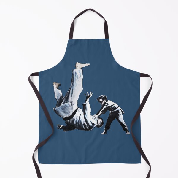 Item preview, Banksy Ukraine Judo Boy Putin - Satirical Stencil Art designed and sold by WE-ARE-BANKSY.