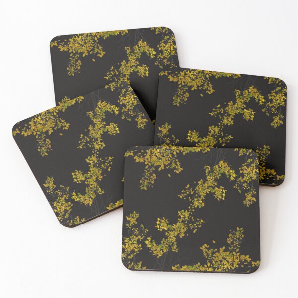 Item preview, green and yellow leaves designed and sold by DreamBigShirts.