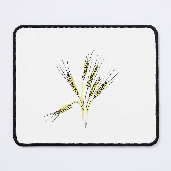 Item preview, Minimalist Wheat Ear designed and sold by anycolorart.