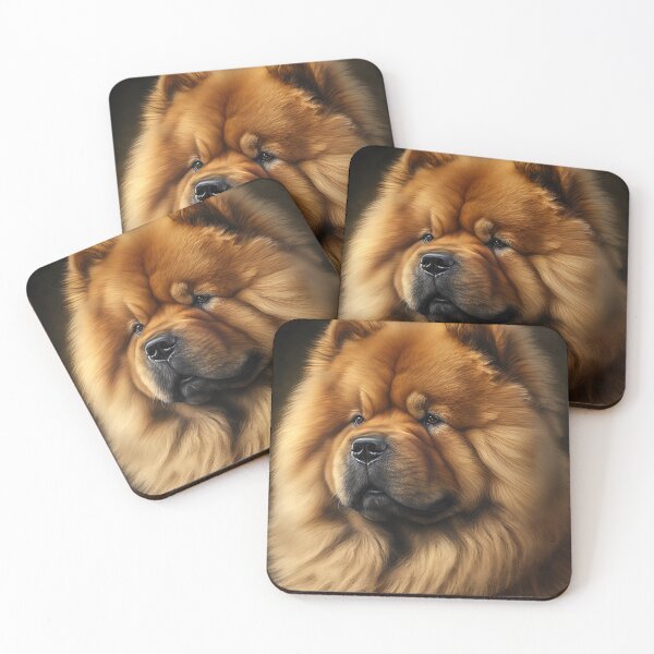 Item preview, Chow Dog Portrait very cute designed and sold by jetaiart.