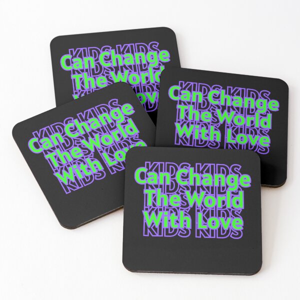 Item preview, Kids Can Change The World With Love. designed and sold by stopamoment.