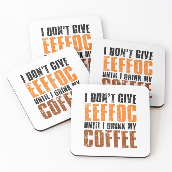 Item preview, Coffee Spelled Backwards Is Eeffoc designed and sold by FNStuff.