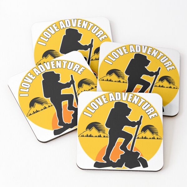 Item preview, I love adventure lover nature mountaineering lover  designed and sold by Menariya.