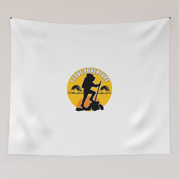 Item preview, I love adventure lover nature mountaineering lover  designed and sold by Menariya.