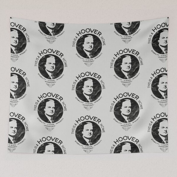 Item preview, This is A Hoover Home [Dark Vintage Worn Look] designed and sold by politicalamity.