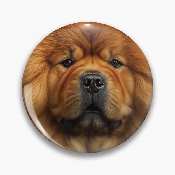 Item preview, Chow Dog Portrait very cute 2 designed and sold by jetaiart.