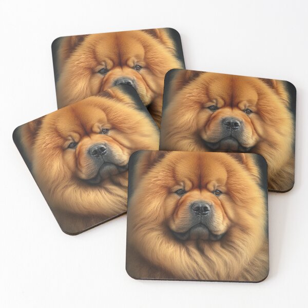 Item preview, Chow Dog Portrait very cute 3 designed and sold by jetaiart.