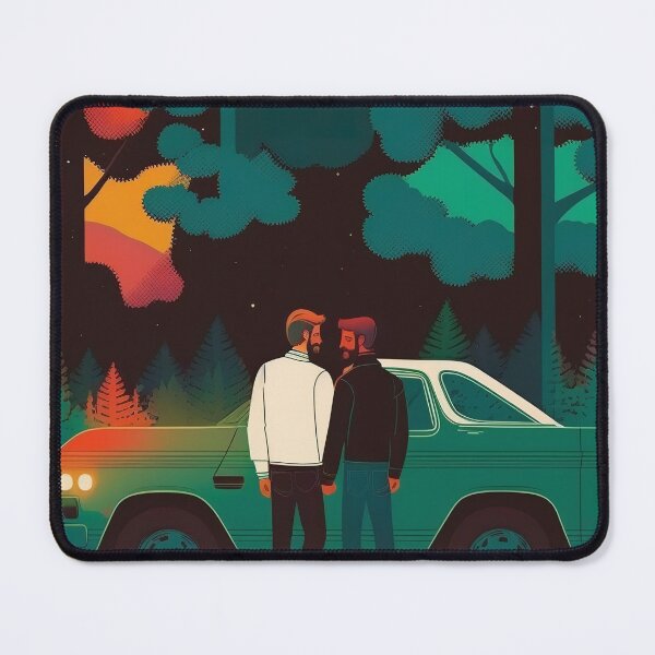 Item preview, Gay cruising in the park designed and sold by Paintograma.