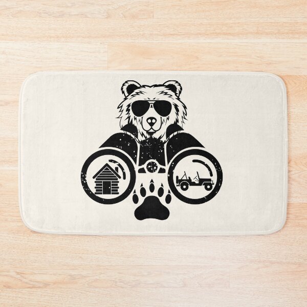 Item preview, Bear With Me (Black) designed and sold by LifeNonchalant.