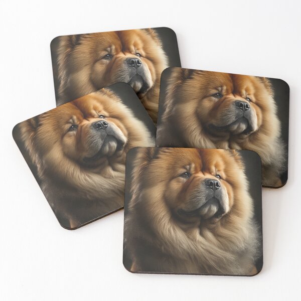 Item preview, Chow Dog Portrait very cute 4 designed and sold by jetaiart.