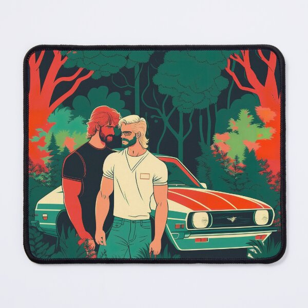 Item preview, Gay cruising in the park designed and sold by Paintograma.