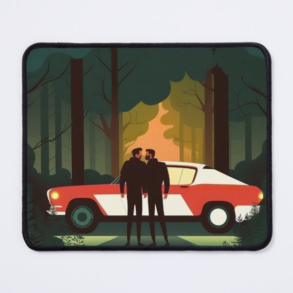 Item preview, Gay cruising in the park designed and sold by Paintograma.