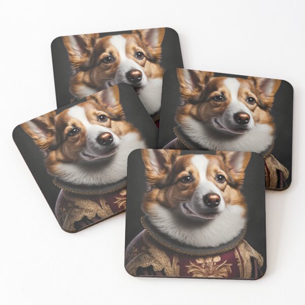 Item preview,  Dog Portrait very cute 5 designed and sold by jetaiart.