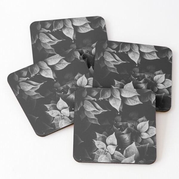 Item preview, Black & wite  beautiful leaves designed and sold by DreamBigShirts.