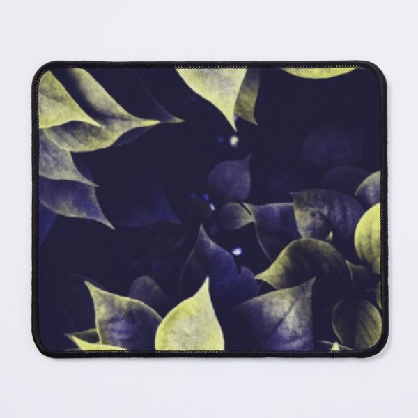 Item preview, dark blue beautiful leaves designed and sold by DreamBigShirts.