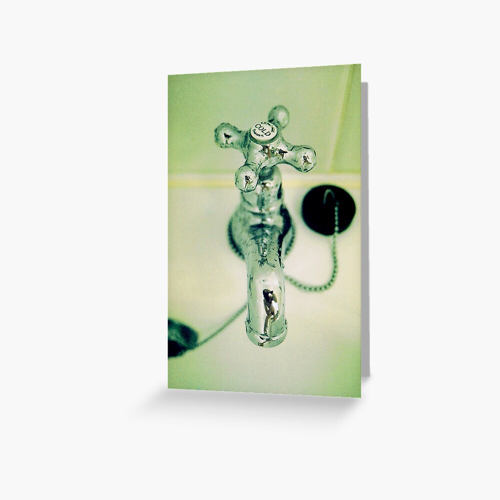 Tapped - Self Portrait Greeting Card