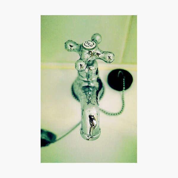Tapped - Self Portrait Photographic Print
