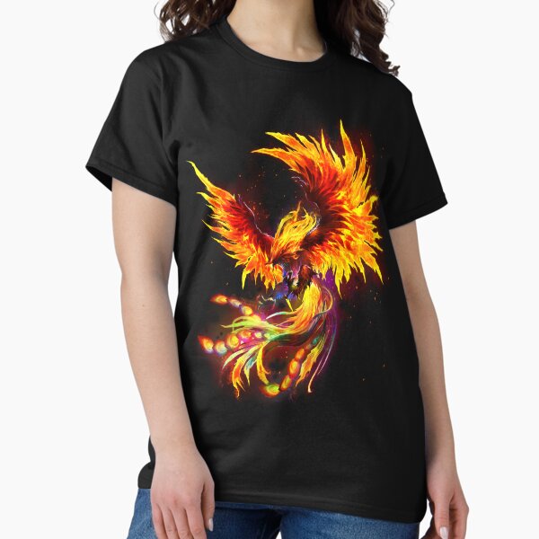 Phoenix Rising, From Ashes, Phoenix Rising, fire bird, inspiration Fire Fenix T-Shirt & accessories Classic T-Shirt
