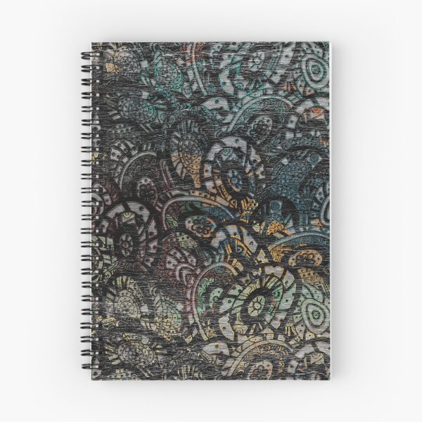Item preview, Burned Color  Paisley Pattern on  Wood  designed and sold by k9printart.