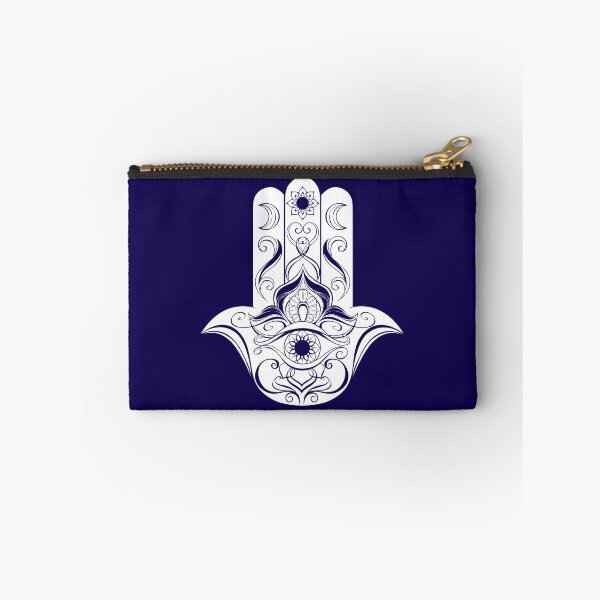 Item preview, White Contoured Hand Hamsa - Amulet Against the Evil Eye  designed and sold by KOTOdesign.