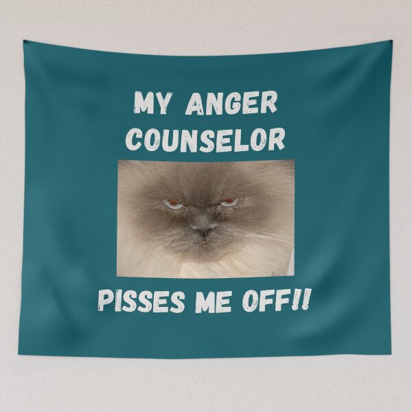 Item preview, My anger counselor pisses me off designed and sold by rbcc.